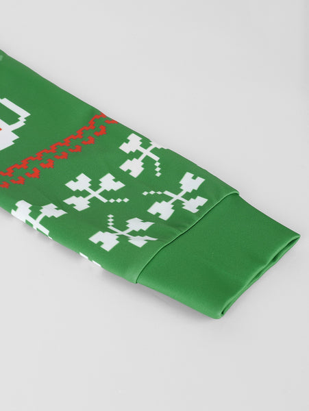 3D Cat Printed Pullover Sweatshirt