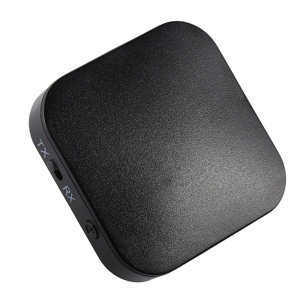 The bluetooth adapter receives the emitter