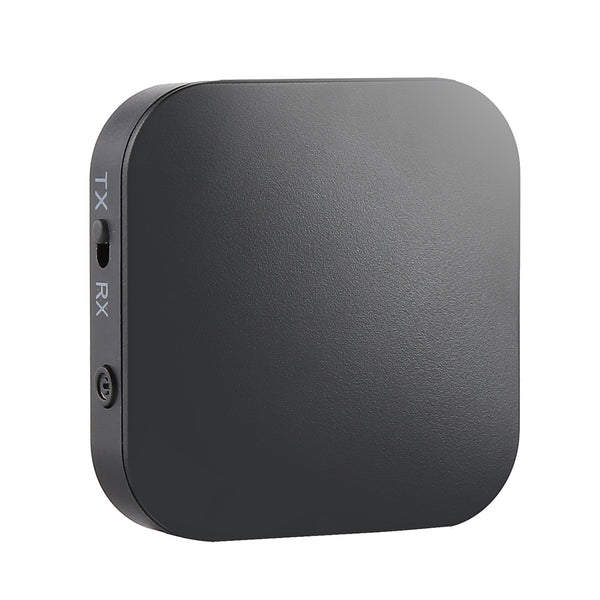 The bluetooth adapter receives the emitter