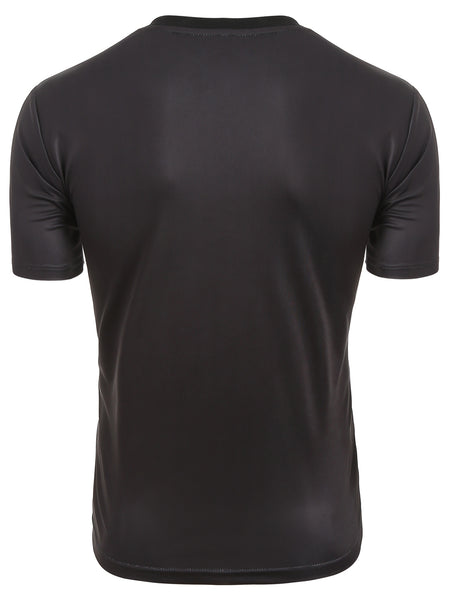 Faux Blazer Print Short Sleeves Casual T-shirt