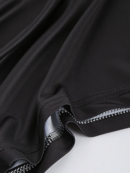 Faux Blazer Print Short Sleeves Casual T-shirt