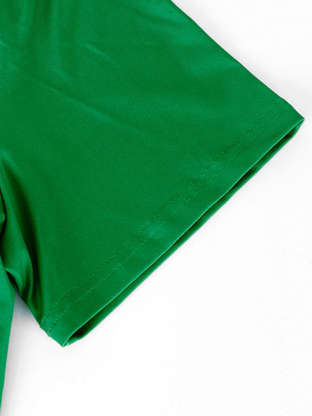 Clover Striped Print Tee