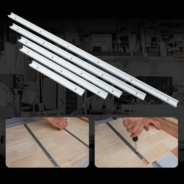 NE 0.3 / 0.5 / 0.6 / 0.8 / 1m Miter Track Woodworking T-track T-slot