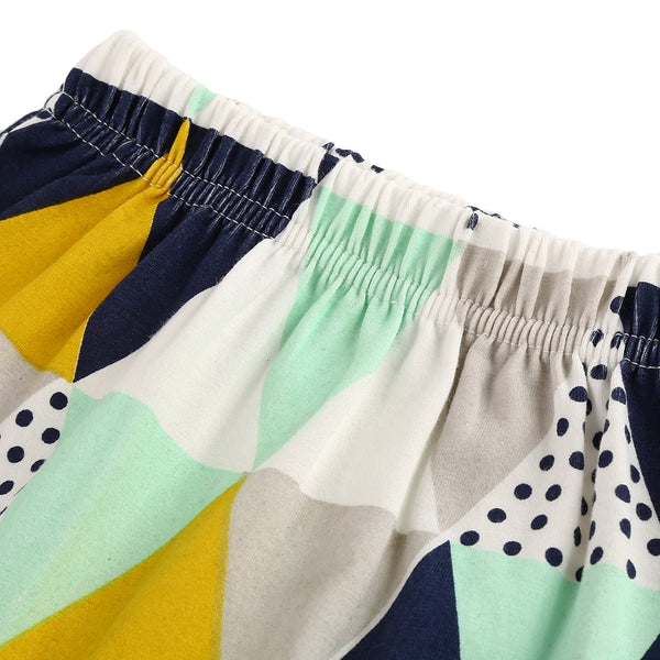 80ç ç”·ç«¥å­—æ¯å‡ ä½•çŸ­è¢–å¥—è£…