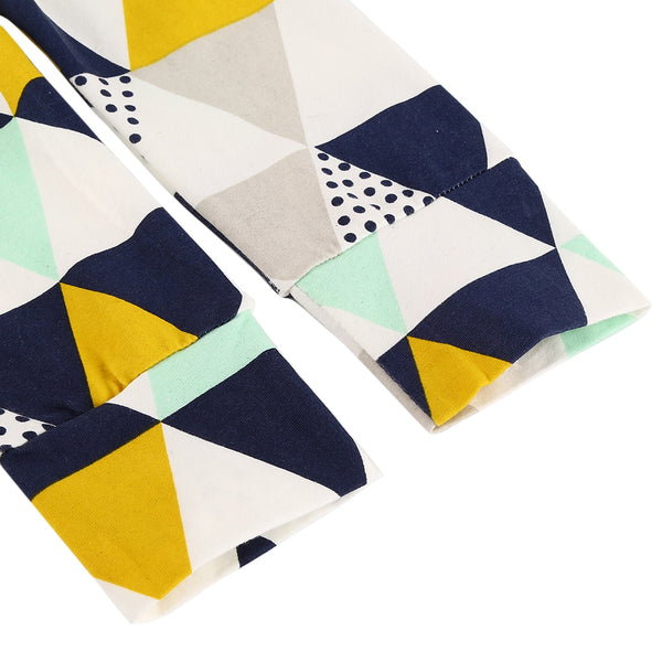 80ç ç”·ç«¥å­—æ¯å‡ ä½•çŸ­è¢–å¥—è£…