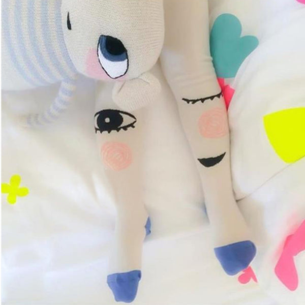 Kids Baby Girls Cotton Warm Big Eyes Tights Stockings Pantyhose Socks