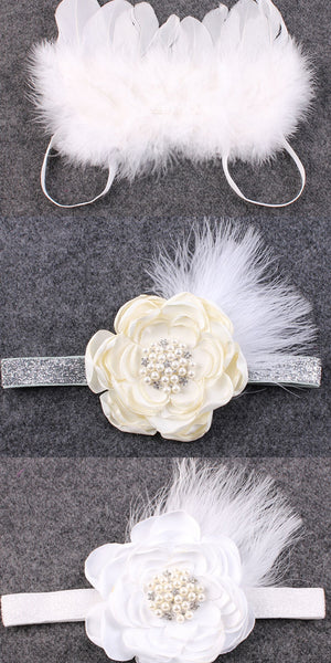 Angel Feather Wings For Newborn Infant Baby Photo Props Party Costume Dress