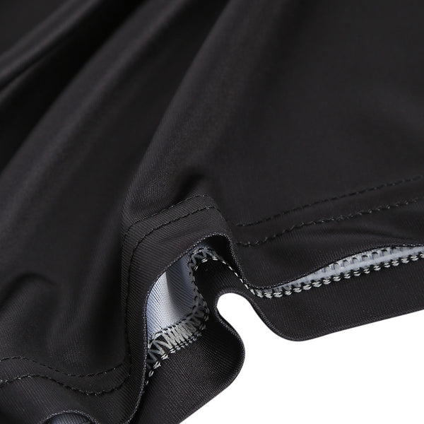 Faux Blazer Print Short Sleeves Casual T-shirt