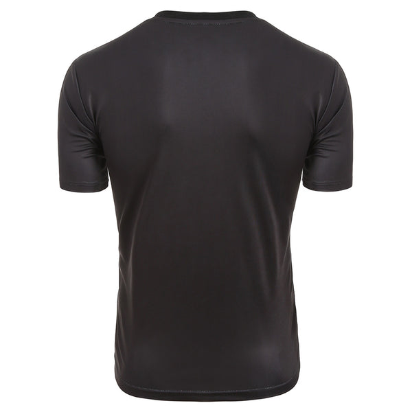 Faux Blazer Print Short Sleeves Casual T-shirt