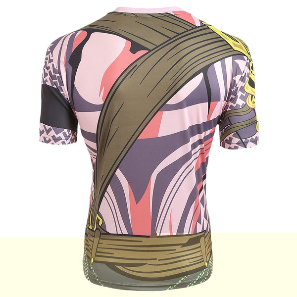 Faux Strape Belly Dots Print Casual Short Sleeves T-shirt