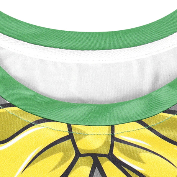 3D Bowknot Printed Short Sleeve Tee