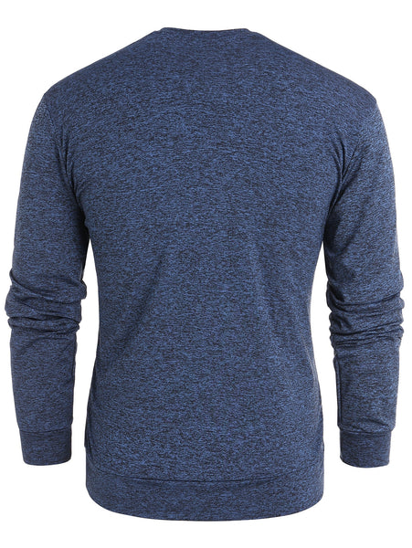 Letters Print Long Sleeve T-shirt