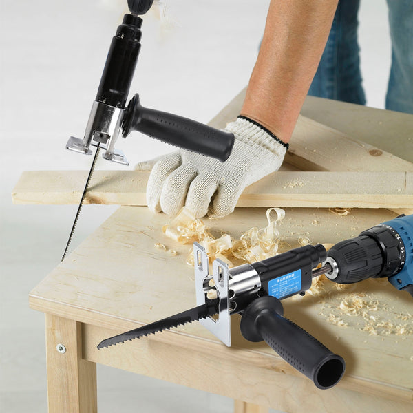 Multifunction Reciprocating Saw Attachment Change Electric Drill for Wood Metal Cutting