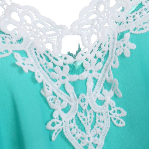 Openwork Panel Tank Top