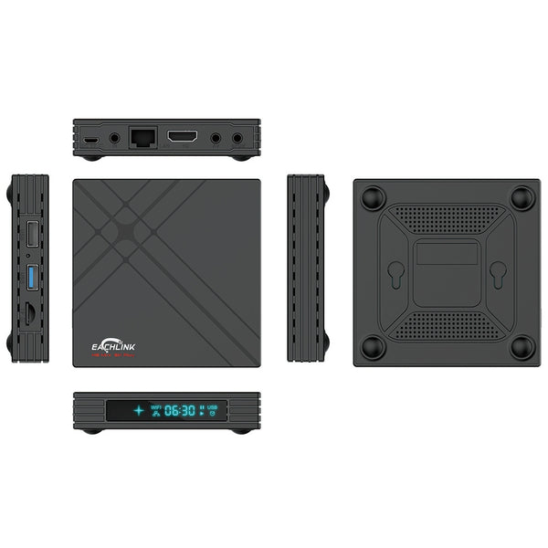 EACHLINK H6MINI TV Box Allwinner H6 4GB RAM + 32GB ROM 2.4G + 5G WiFi 100Mbps USB3.0 BT4.1 Support 6K H.265