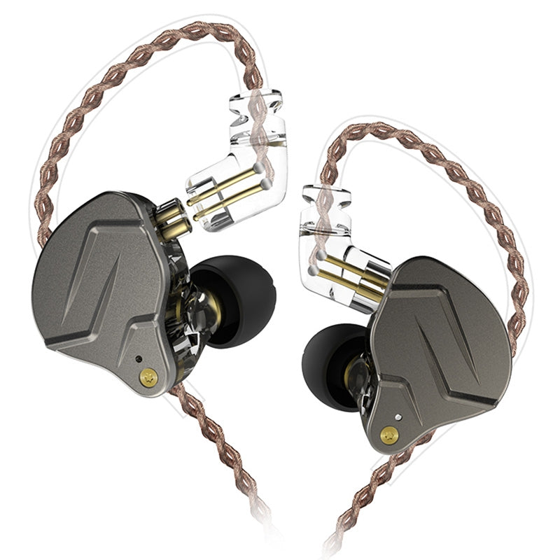 KZ ZSN pro Headphones Quad-core Moving Iron Double Circle Diy Custom Wireless  Call Sports