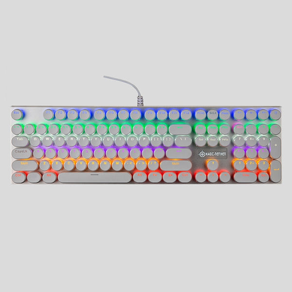 MAGIC _ REFINER 1505 108 Keys Anti-ghost Mechanical Keyboard Blue Switch