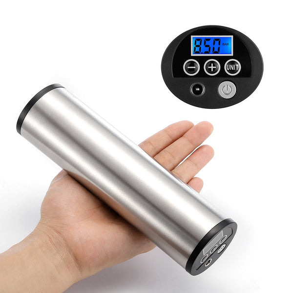 AP - 101 Mini Electric Inflator with Tyre Pressure Gauge LED Light