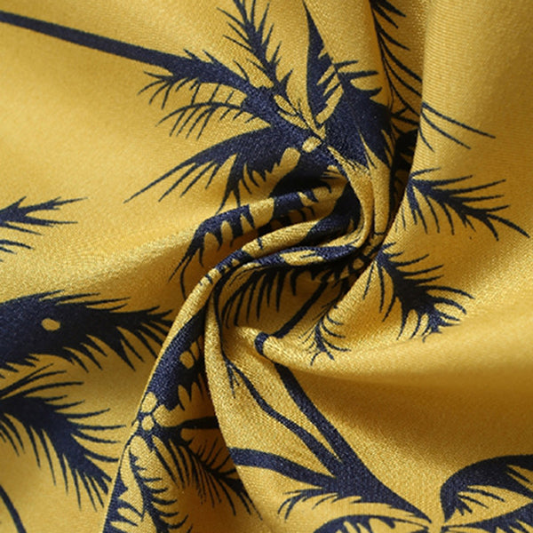 Coconut Tree Print Board Shorts