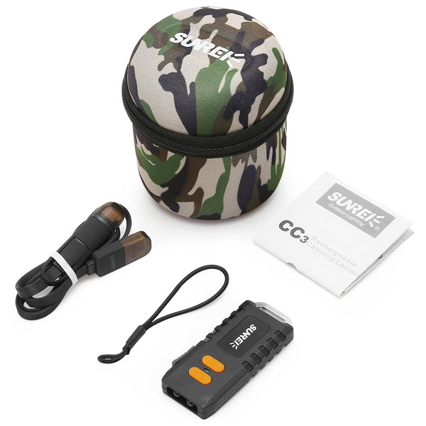 SUNREI CC3 Rechargeable Camp Lamp Emergency Lamp