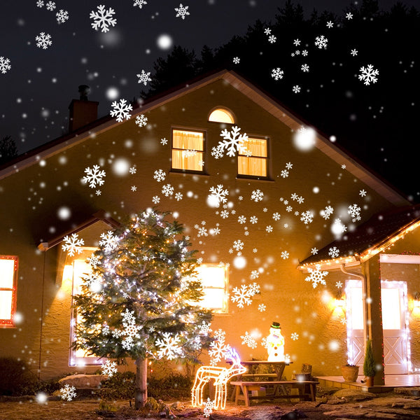 SE369 LED Projector Light Snow Waterproof Stick Outdoor Christmas