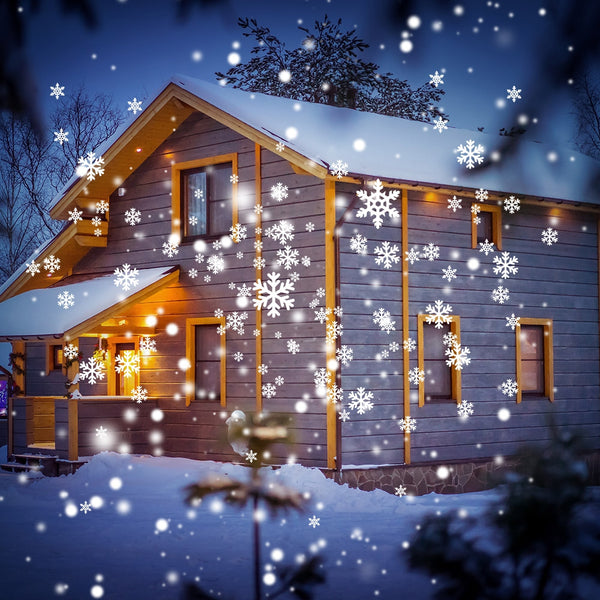 SE369 LED Projector Light Snow Waterproof Stick Outdoor Christmas