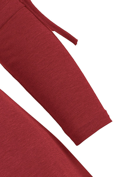 Christmas Santa Claus Cinched Off Shoulder Asymmetrical Dress