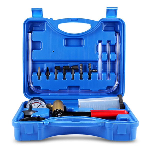Brake Fluid Bleeder Vacuum Pistol Pump Manual Hand Held Tester Kit