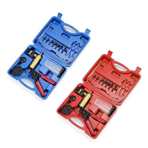Brake Fluid Bleeder Vacuum Pistol Pump Manual Hand Held Tester Kit