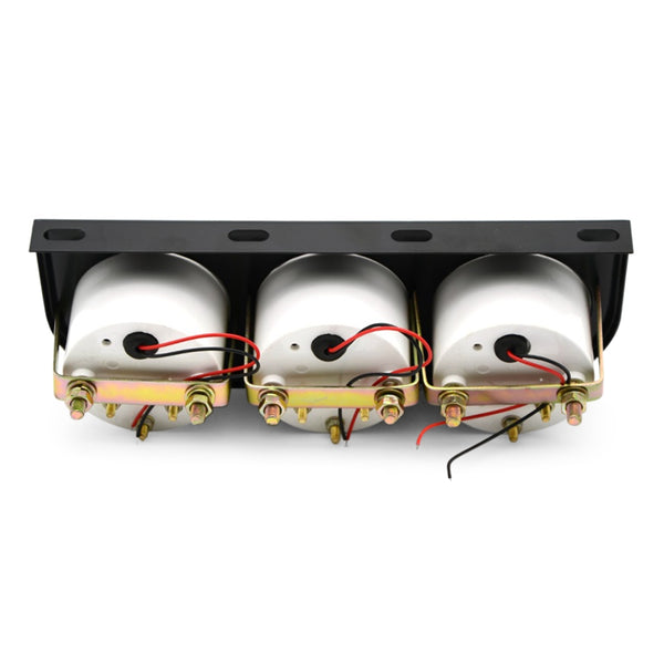 Triple Gauge Kit Electric Voltmeter Water Temperature Oil Pressure for Gasoline Modified Car Models