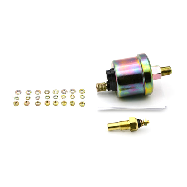 Triple Gauge Kit Electric Voltmeter Water Temperature Oil Pressure for Gasoline Modified Car Models