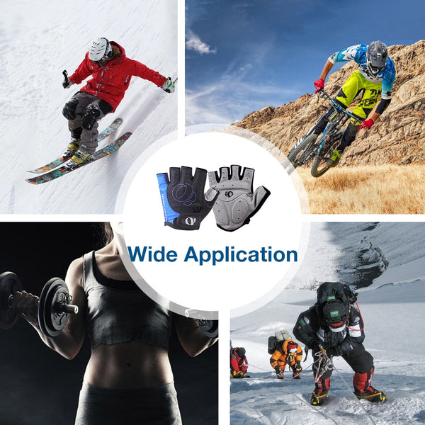 Half-finger Bicycle Gloves Breathable Anti-shock for Men Women Cycling