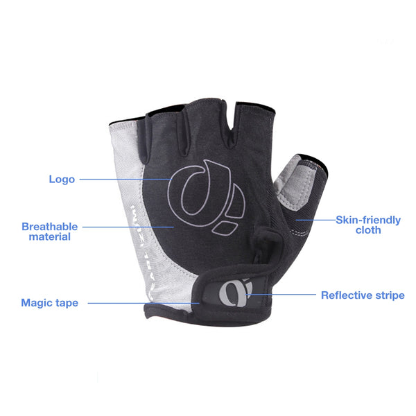 Half-finger Bicycle Gloves Breathable Anti-shock for Men Women Cycling