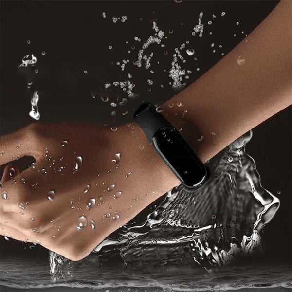 Replaceable SiliconeÂ Wrist Strap Smart Wristband for Xiaomi Mi Band 4 /Mi Band 3