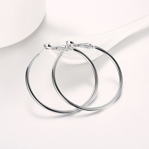 Environmental Protection Circular Clip Earrings