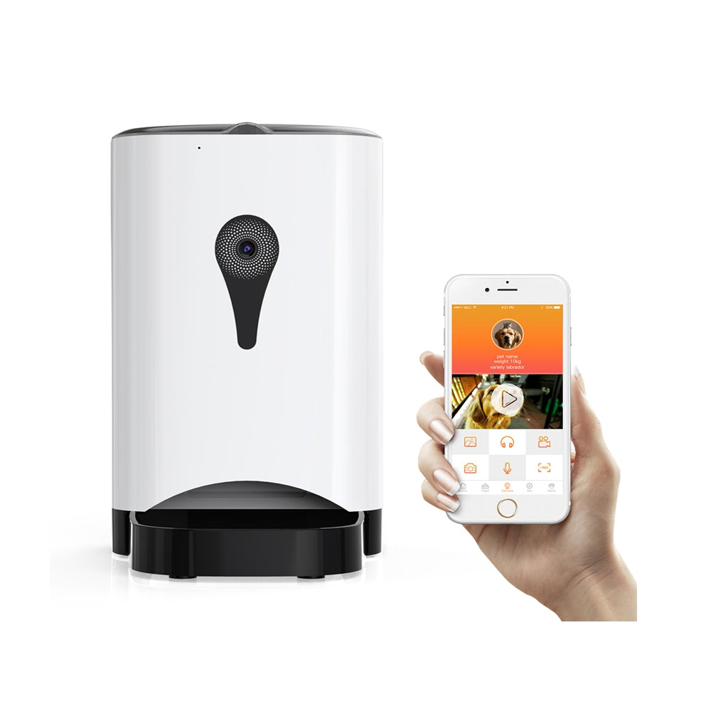 PetFun FX801 Wifi Remote Control Fashion Smart Automatic Pet Feeder
