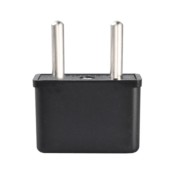 US To EU Adapter Converter Black