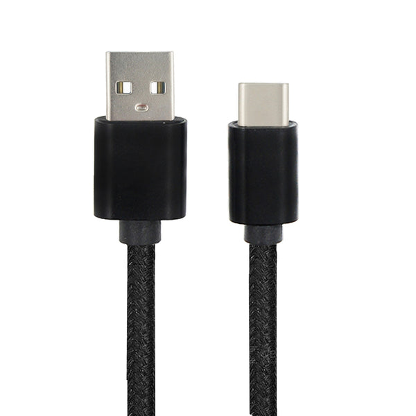 Minismile 3M 2.4A Fast Charge USB 3.1 Type-C to USB Male Charging / Data Cable