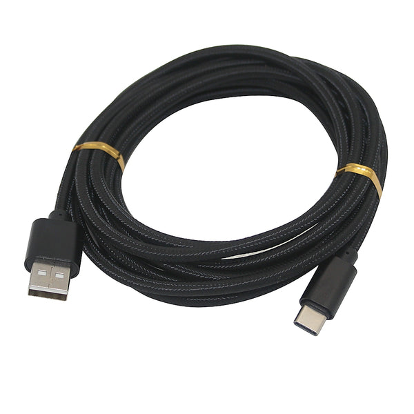 Minismile 3M 2.4A Fast Charge USB 3.1 Type-C to USB Male Charging / Data Cable